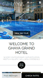 Mobile Screenshot of ghayagrandhotel.com